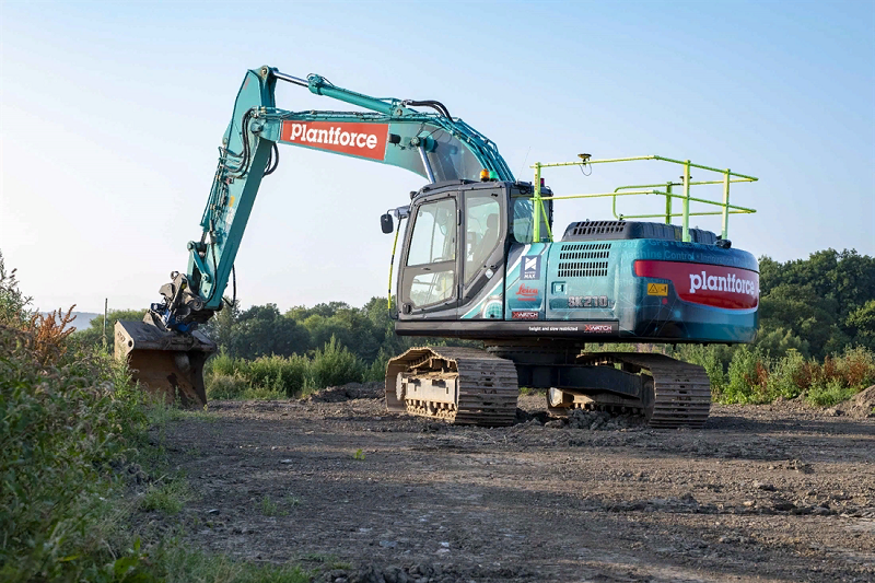 22-тонный экскаватор Kobelco 